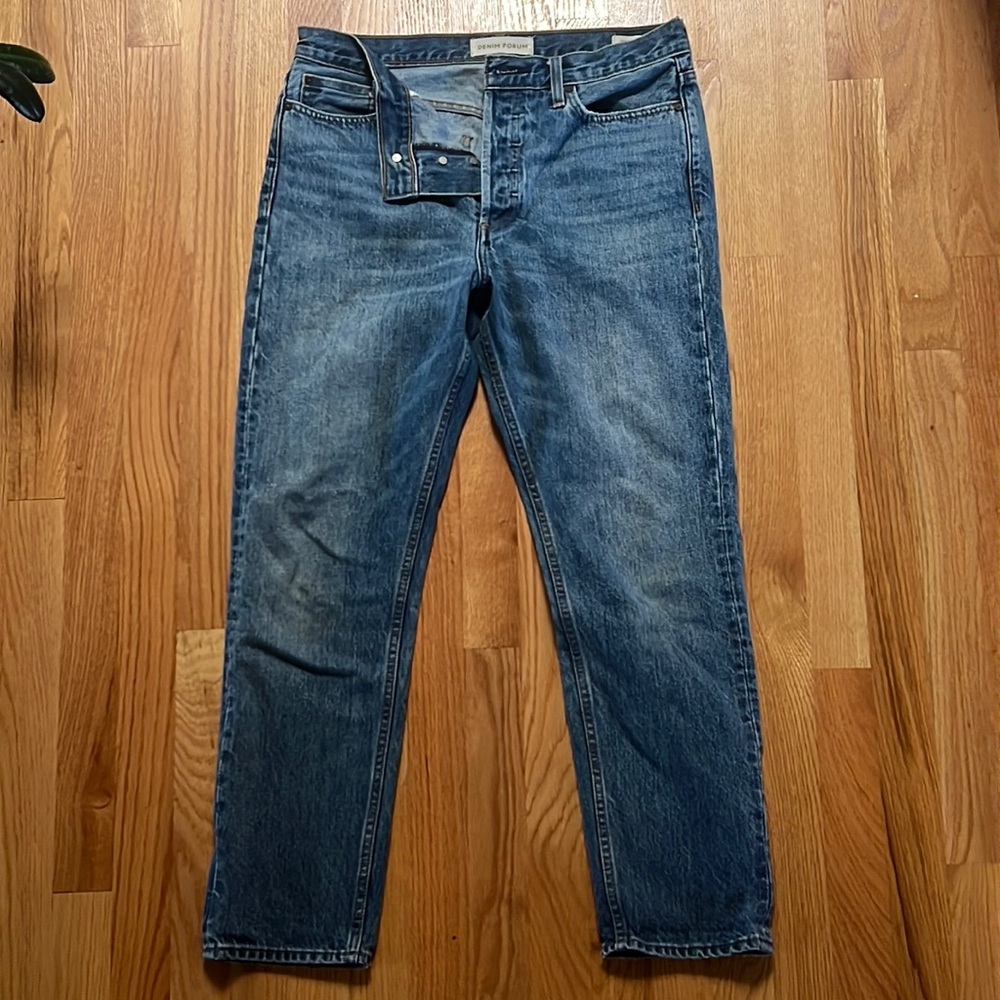 Denim Forum ex-boyfriend jeans